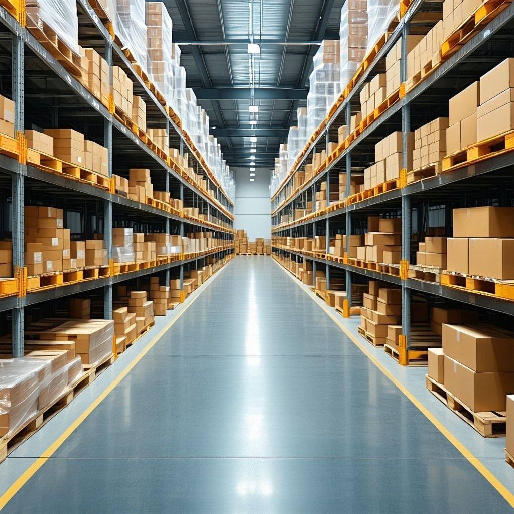 Temperature-mapped pharmaceutical warehouse